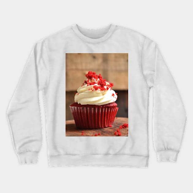 Red Velvet Cupcake Crewneck Sweatshirt by NewburyBoutique